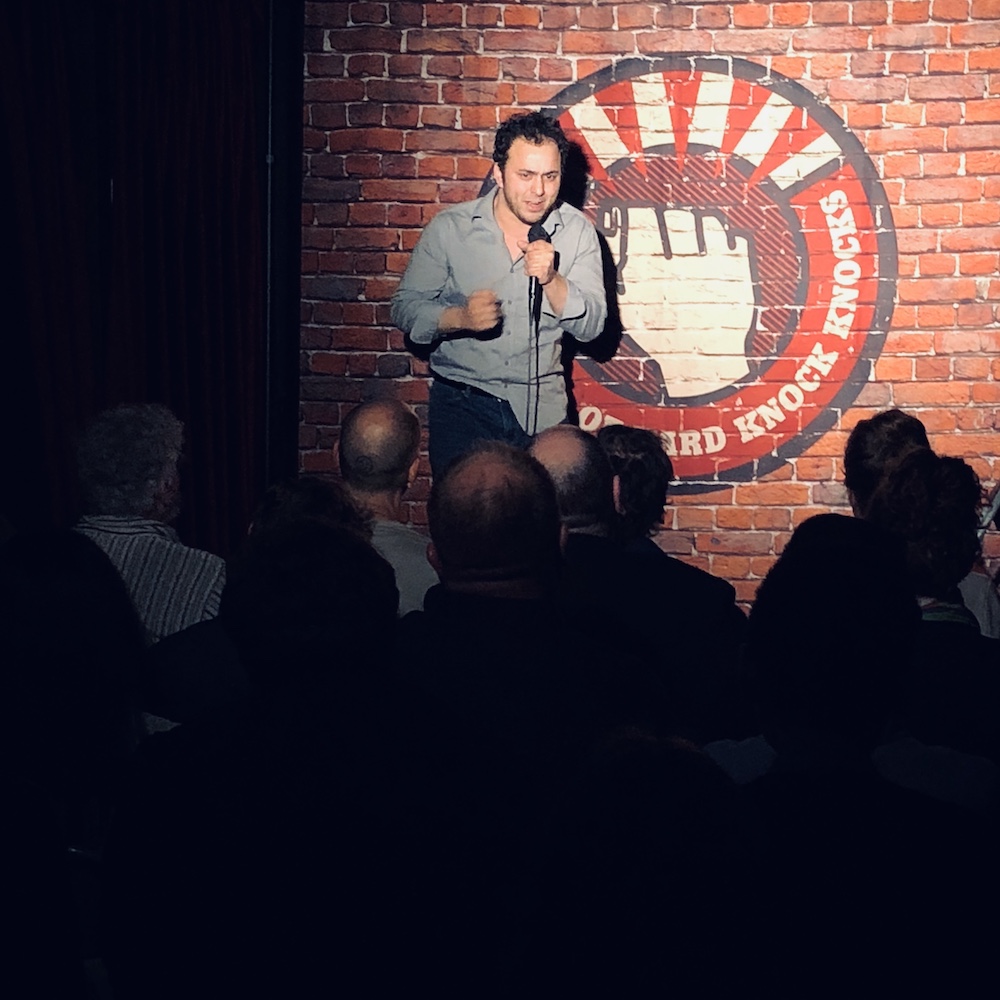 How do I a standup comedian? Hard Knock Knocks