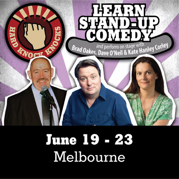 Learn stand-up comedy in Melbourne this June with Dave O'Neil