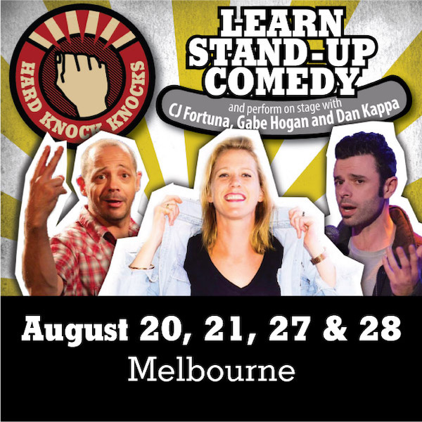 Learn stand-up comedy in Melbourne in August (Weekend)