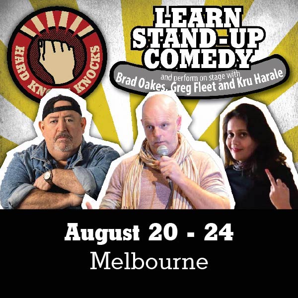 Learn Stand-up Comedy – Melbourne – August 20 – 24, 2023