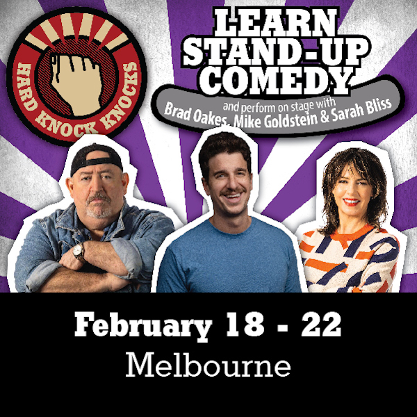 Learn stand-up comedy in Melbourne this February 2024 with Mike Goldstein