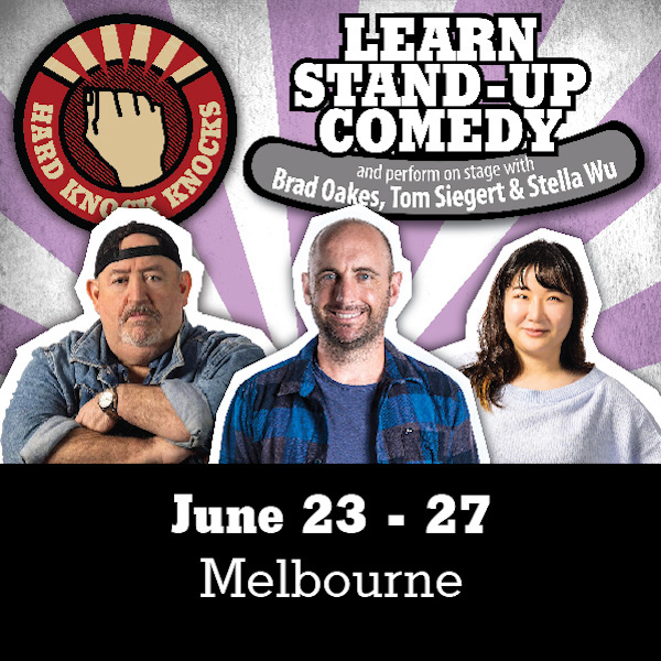 Learn stand-up comedy this June in Melbourne with Tom Siegert