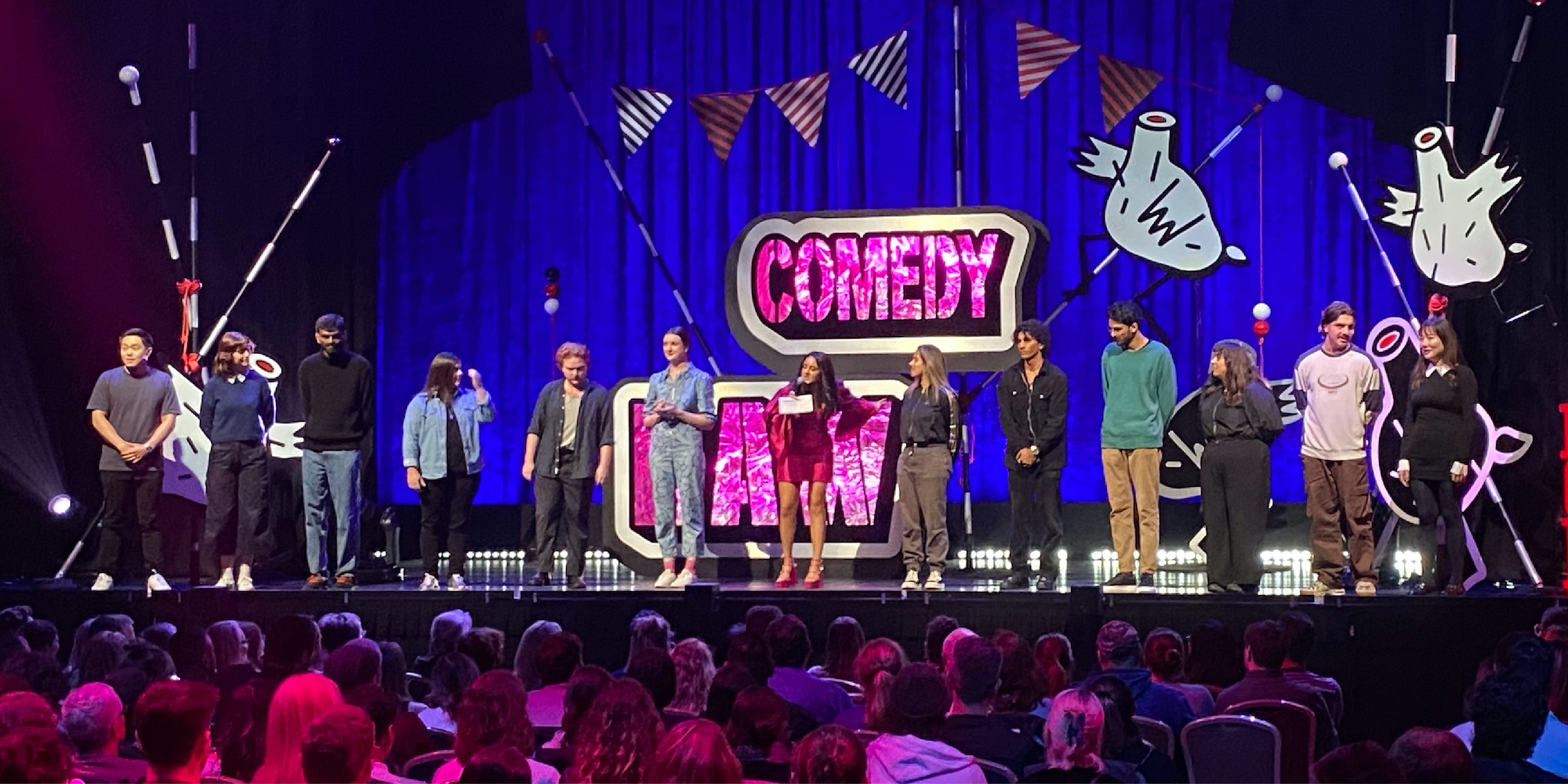 Comedy school gets three into 2024 Raw Comedy finals