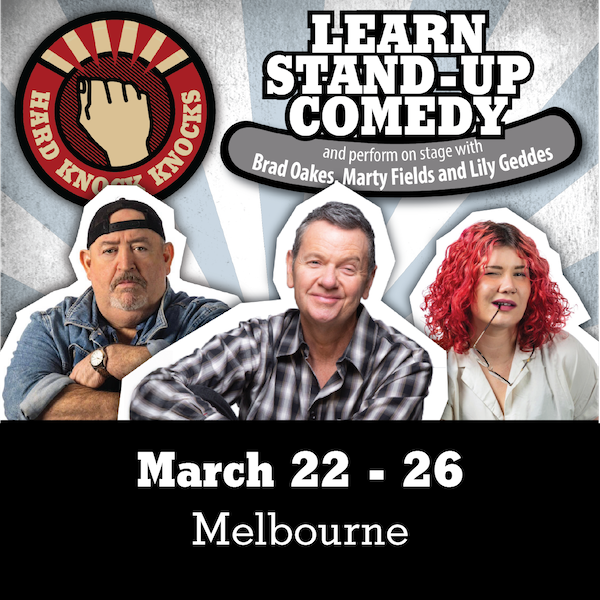 Hard Knock Knocks Comedy School - Melbourne - March - 2026