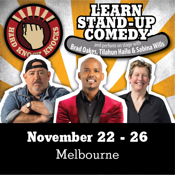 Learn stand-up comedy in Melbourne this November