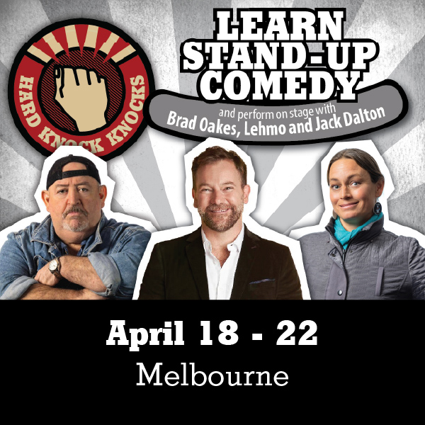 Learn stand-up comedy in Melbourne this April 2027 with Lehmo