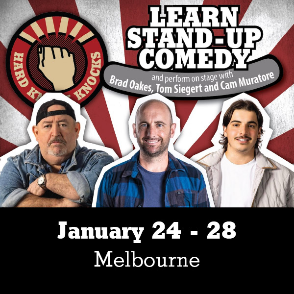 Learn stand-up comedy in Melbourne this January 2027