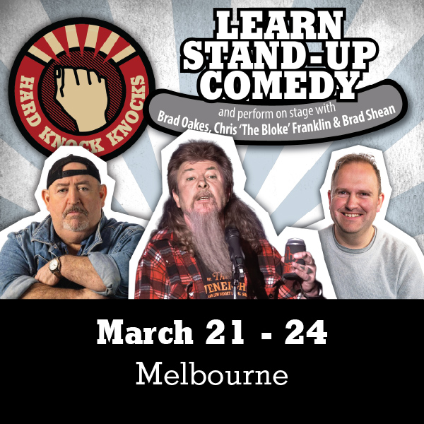 Learn stand-up comedy in Melbourne this March